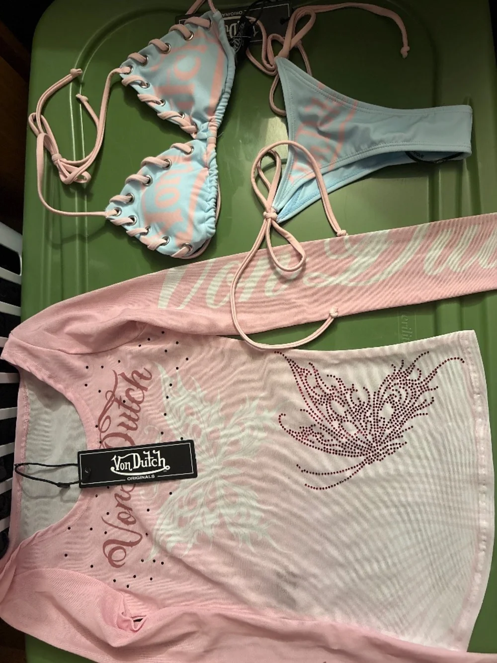 Bathing suit 2piece set & cover up
